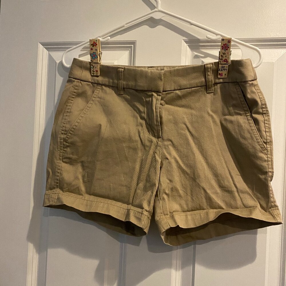 J. Crew Chino Khaki Women's Shorts